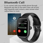Smart Watch For Android IOS Watches 1.83inch HD Display Bluetooth Call Message Alert Music Sports Mode Smartwatch Men Women Gift TechVisio