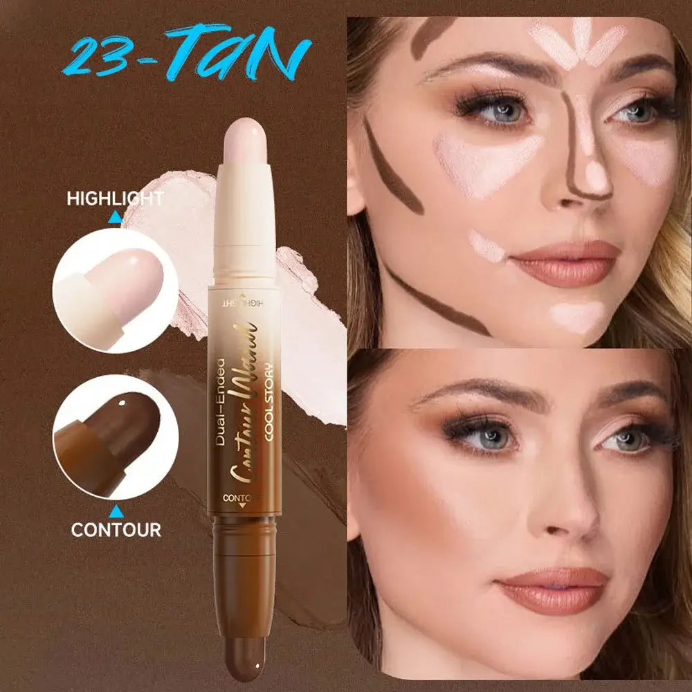 Stick Highlighter & Contouring 2-en-1 – 6 Teintes
