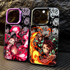 Anime D-Demons Slayers Phone Case for IPhone 16e 16 15 14 13 12 11 Mini Pro Max X XR XSMAX 8 7 Plus Anti Fall Matte Back Cover TechVisio