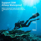 Underwater Waterproof Sports Camera Multifunctional Outdoor Riding Sports DV Skiing Diving Action Camera Video Camera For Helmet TechVisio