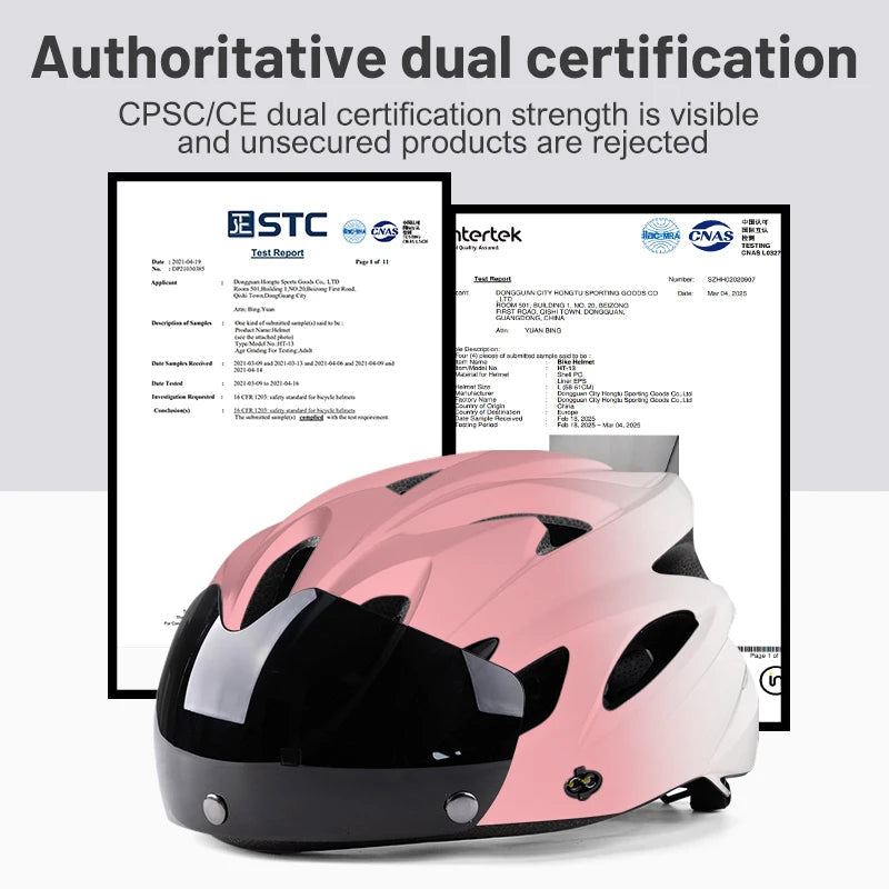 Eastinear 2025 New 4-in-1 Bicycle Helmet Super Light 18 Holes Breathable Men and Women's Outdoor Sports Cycling Equipment TechVisio