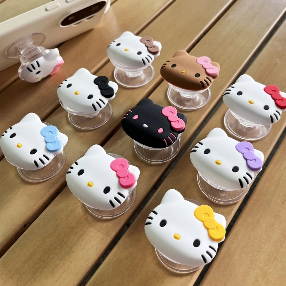 Support Grip Hello Kitty Sanrio – Anneau Doigt | iPhone Samsung | Kawaii