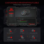 Redragon M913 – Souris Gaming 16000 DPI Sans Fil RGB TechVisio