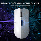 Attack Shark X11 – Souris Gaming Sans Fil 22000 DPI RGB TechVisio