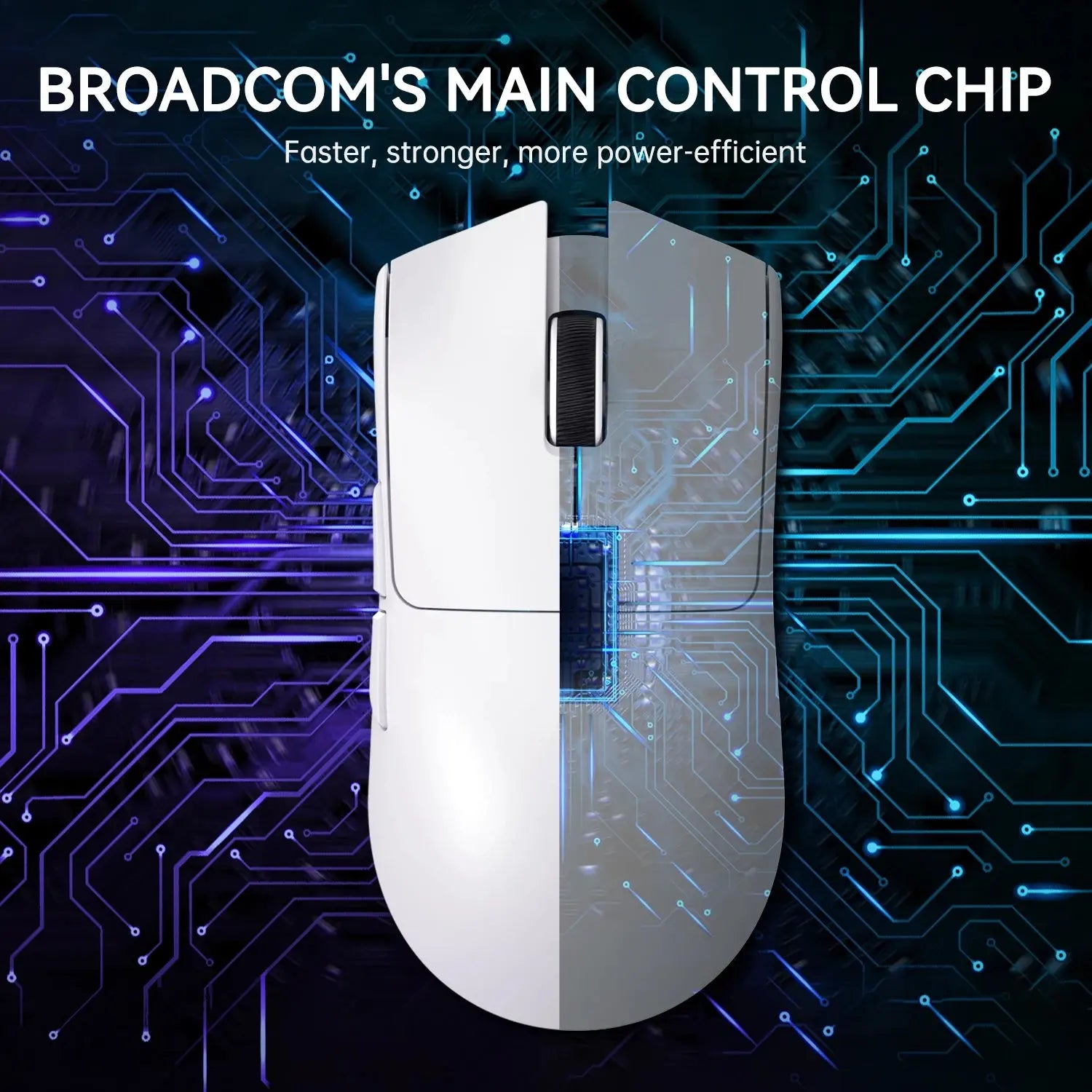 Attack Shark X11 – Souris Gaming Sans Fil 22000 DPI RGB TechVisio