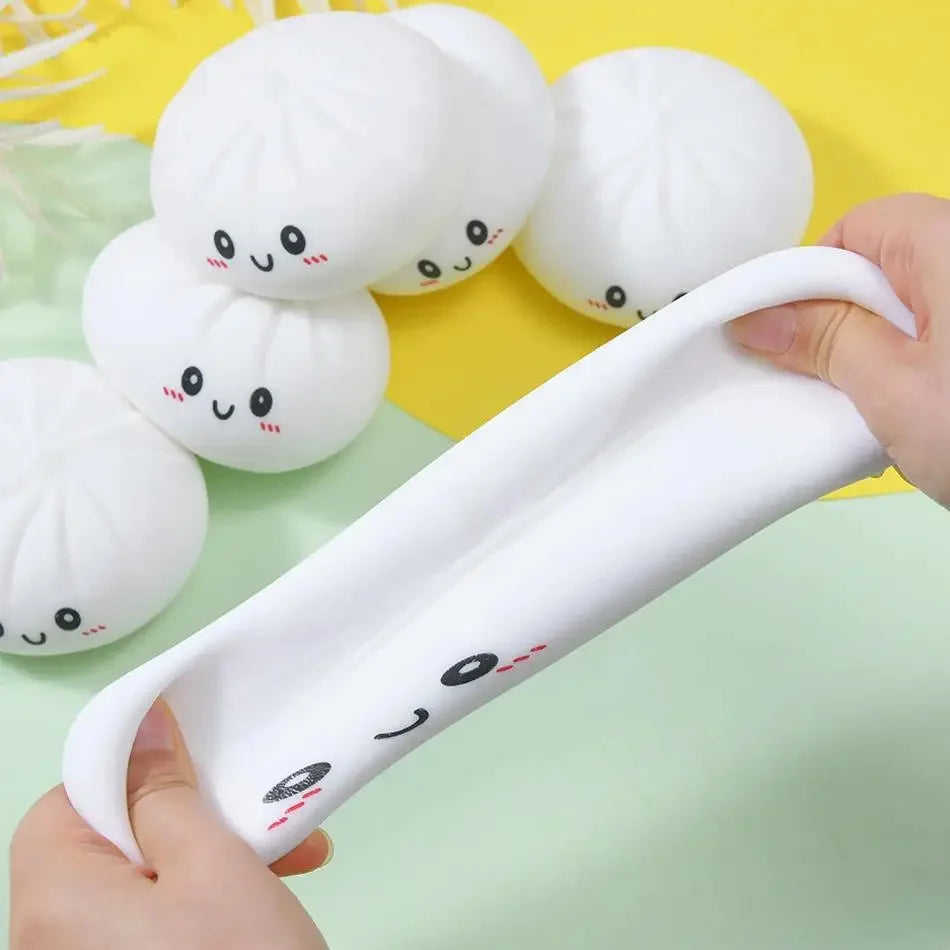 Squishy Anti-Stress Bao Ravioli – Fidget Toy TPR, Slow Rising