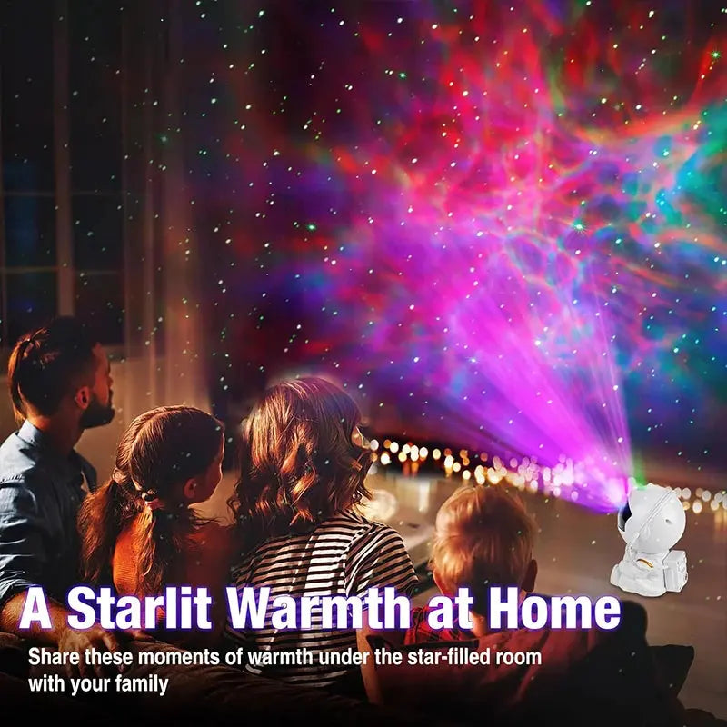 Veilleuse Astronaute Galaxie – Projecteur Étoiles LED TechVisio