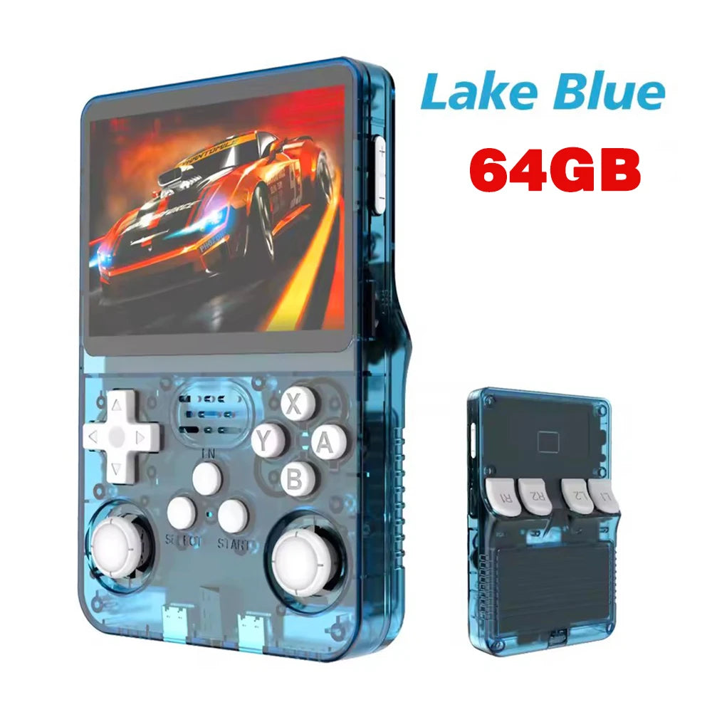 GSF ARKOS R36S Retro-Konsole – 3,5" IPS | 15.000 Spiele | 64/128 GB