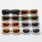 Children Cute Vintage Frosted Rectangle Sunglasses Outdoor Girls Boys Sweet Sun glasses Protection Classic Kids eyewear UV400 TechVisio