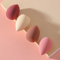 Lot 4 Éponges Maquillage Beauty Blender – 5 Couleurs