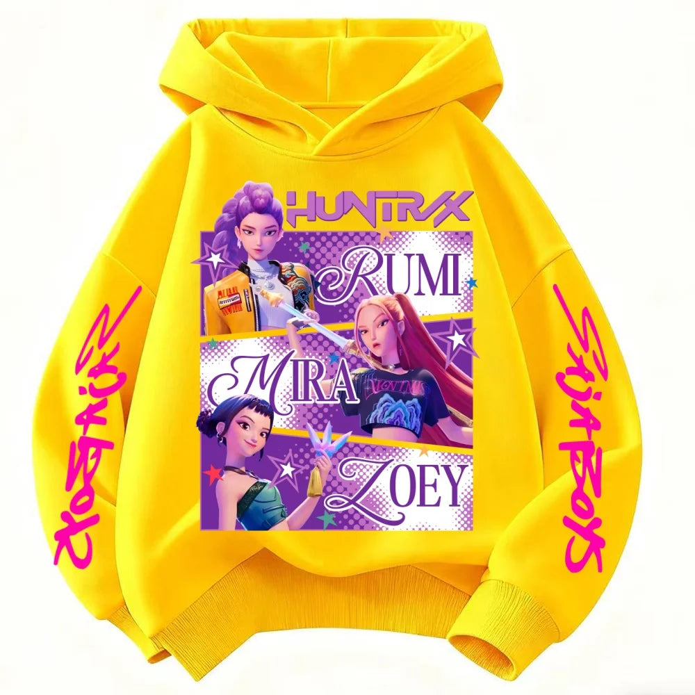 2026 Fall Magic Fantasy Hoodie for Girls Boys Cute Princess Style Pullover Sweatshirt Trendy Korean Style Daily Casual Wear TechVisio