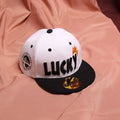 Children's Peaked Caps Lucky Baby Boys Sun Hat Embroidery Cotton Girls Baseball Cap Kids Children Hip Hop Hat 3-10 Years TechVisio