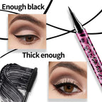 YANQINA Liquid Eyeliner Pencil 4D Waterproof Mascara Set Cosmetics Eye Liner Thick Curling Mascara Eyebrow Pencil Eyes Makeup TechVisio