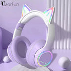 Casque Bluetooth Oreilles de Chat TechVisio