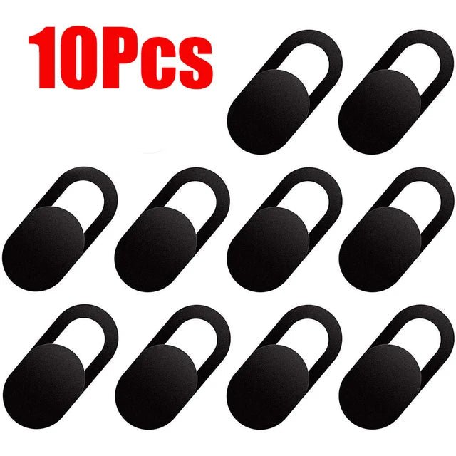 Webcam Cover Shutter Magnet Slider Plastic Camera Cover for iPad Tablet Web Laptop Pc Camera Mobile Phone Lenses Privacy Sticker TechVisio