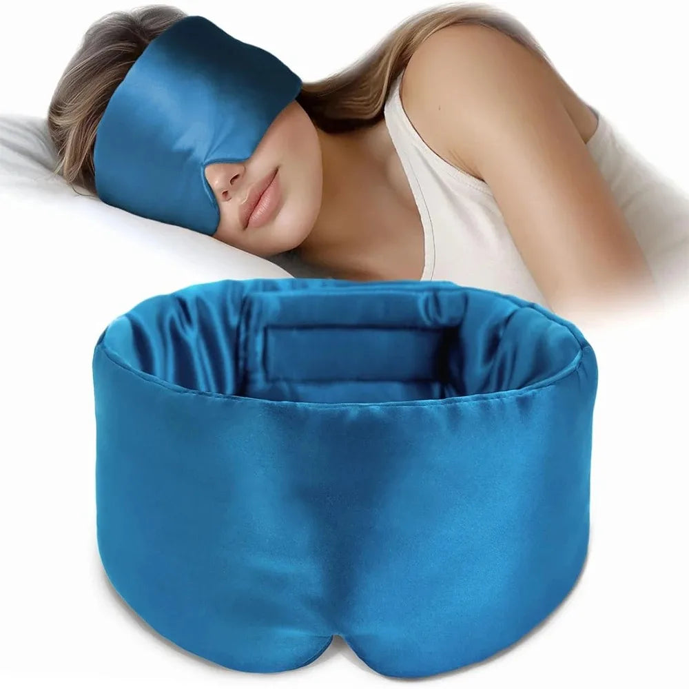 100% Maulbeerseide-Schlafmaske – Anti-Falten | Verdunkelnd | 6 Farben