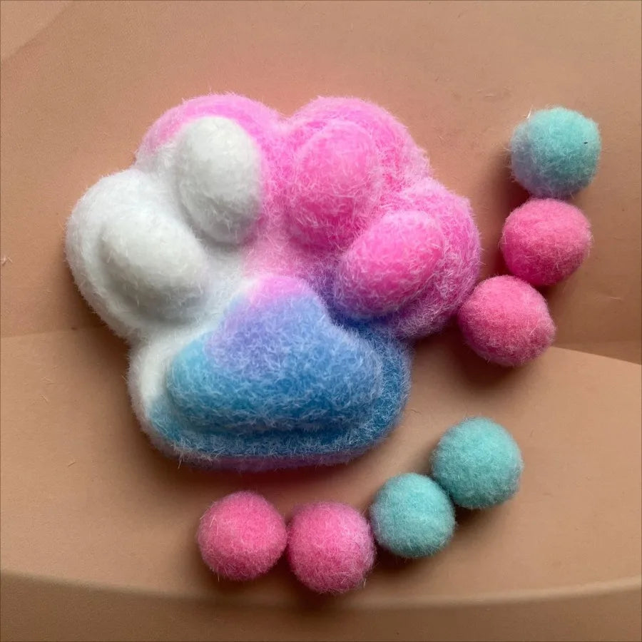 New Cat Paw Mochi Taba Squishy Fidget Toy Cute Cat Paws Toys Slow Rebound Decompression Toy Super Soft Reduce Stress Toy Gifts ﻿ TechVisio