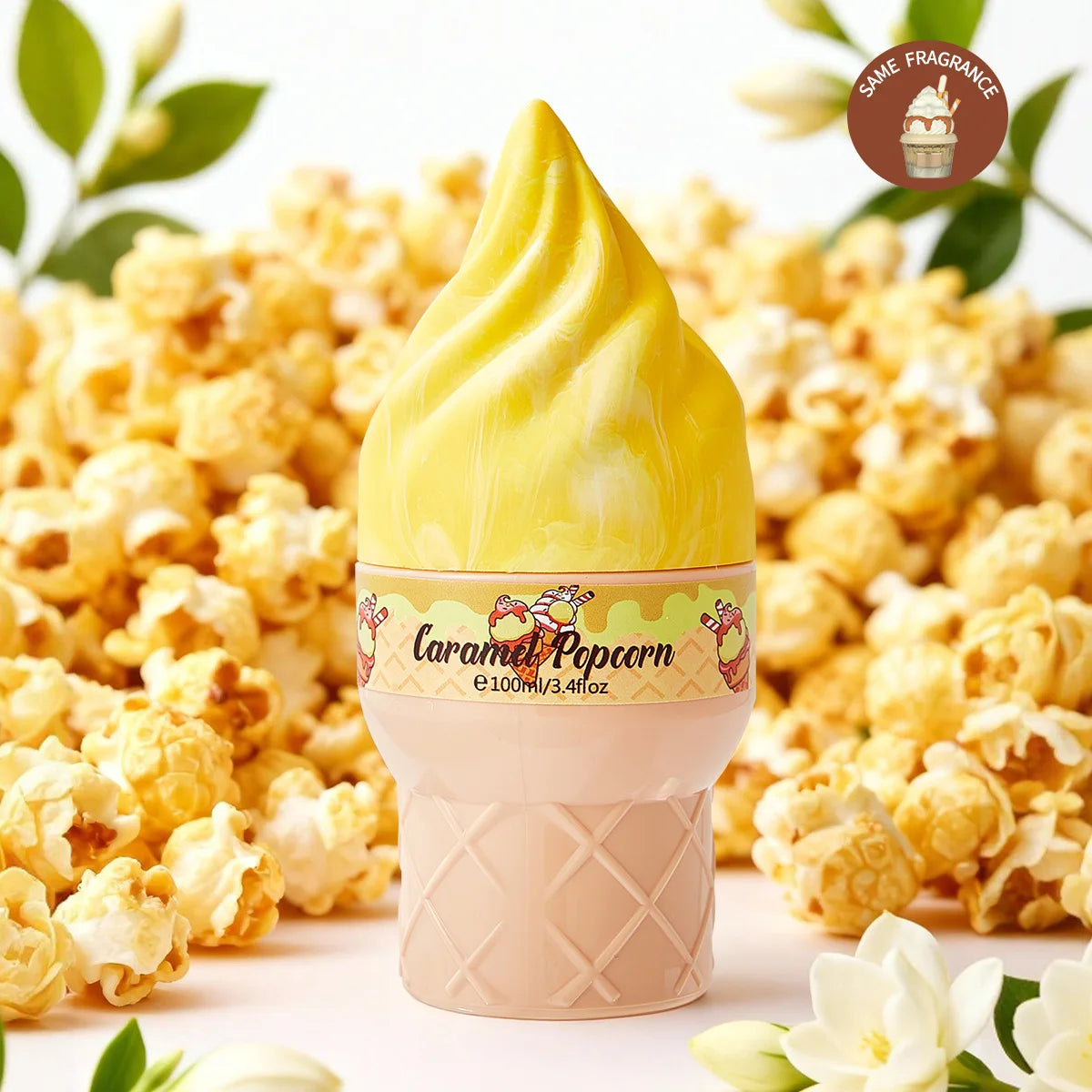Gourmet Dessert Perfume Spray,Chocolate Cookie/Cotton Candy/Caramel Popcorn Fragrance Mist,Sweet Women Strawberry Vanilla Scent TechVisio