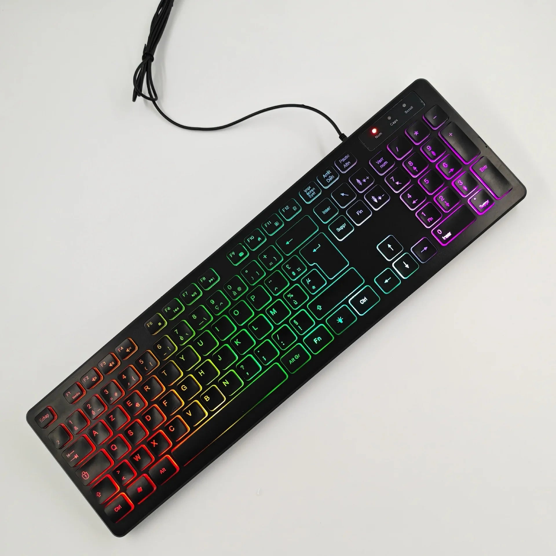 FUYUMY – RGB Gaming Keyboard 104 Keys USB Multi-language