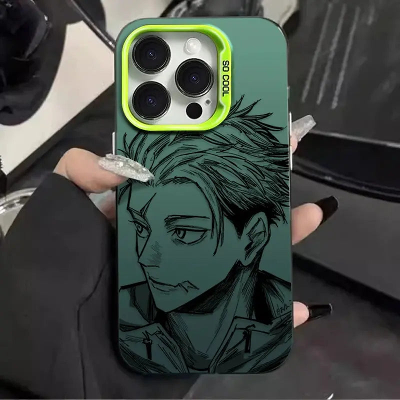 Coque Samsung Galaxy – Jujutsu Kaisen Yuji Itadori, S25/S24/S23/S22/S21/A56/A36/A26, PC+TPU TechVisio