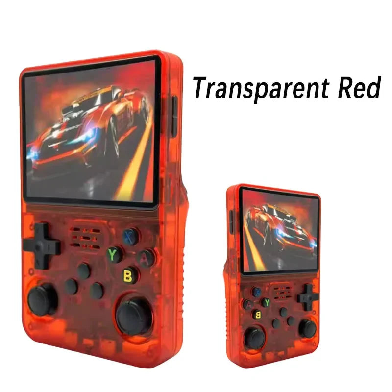 Console Rétro R36S – Écran IPS 3.5", 15000+ Jeux, Linux | 64G à 256G TechVisio