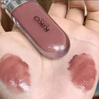 Original Kiko 3D Mirror Lip Glaze Waterproof Non Fading and Non Stick Cup Gentle Bean Paste Color Fine Shiny Point Charm Red TechVisio