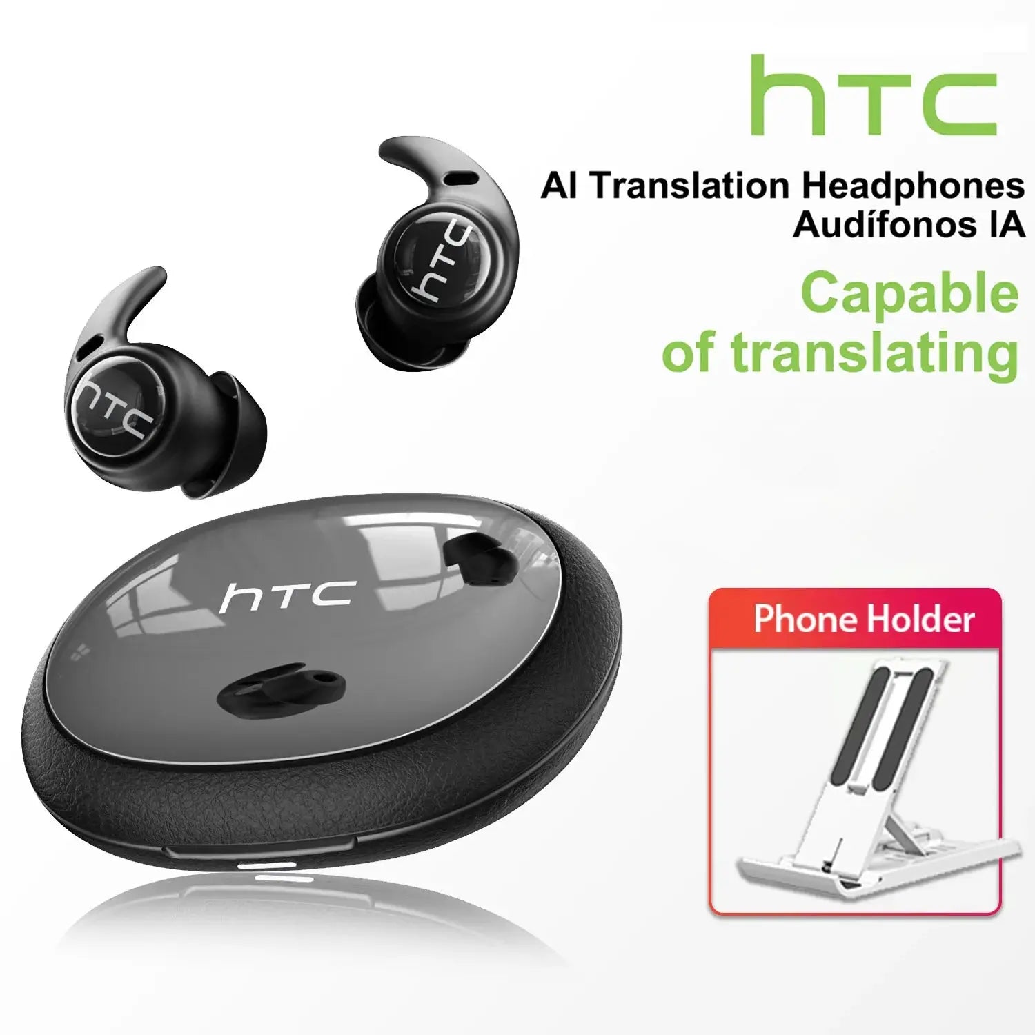Écouteurs Sommeil HTC NE76 – 3g | BT 6.0 | Traducteur IA | 48h TechVisio
