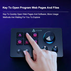 Clavier Macro Programmable Ajazz AKP03E/153E – Mini Console Bureau, Multi-Scénarios TechVisio