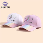 Cartoon Cute Baseball Cap For Girls Baby Sun Hats Casual Hip Hop Snapback Caps Unicorn Sport Travel Hiking Hat For Kids TechVisio