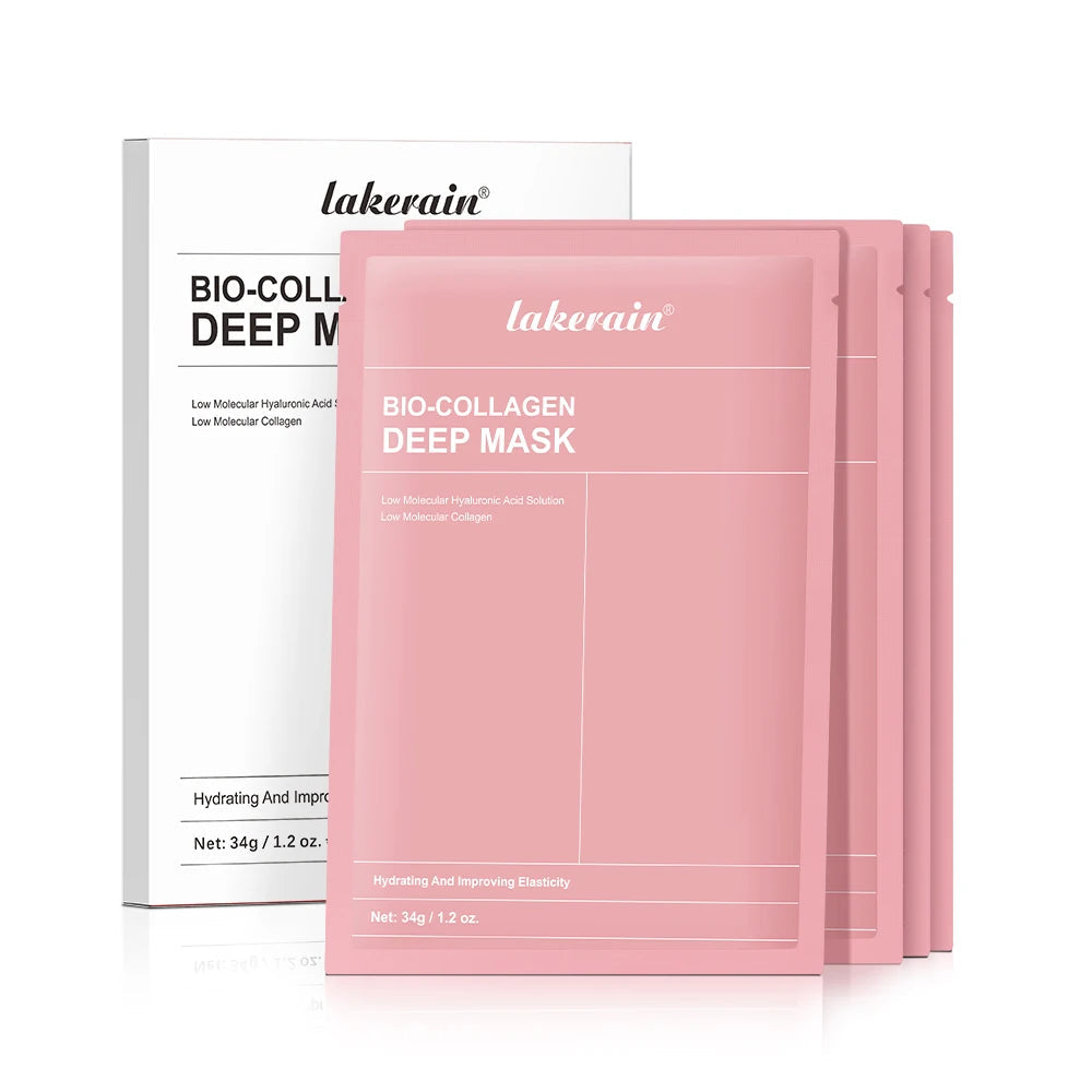Korean Deep Collagen Mask Peel Off Mask Face Anti Wrinkle Lifting  Skin Care Masks Bio Pack Night Wrapping Woman Overnight Skin TechVisio