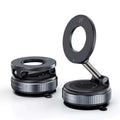 Vacuum Magnetic Car Phone Stable Dashboard  Adsorption  Anti-Shake Mobile StandUniversal For Cars Safe Driving Access TechVisio