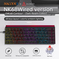 AJAZZ NK68 – Clavier Mécanique 68 Touches Hot-Swap RGB TechVisio
