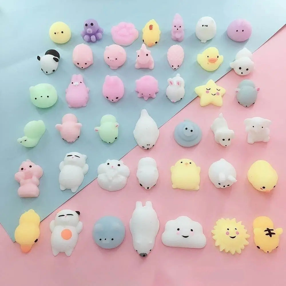 Jouet anti-stress animaux en TPR souple – 10 designs mignons à presser
