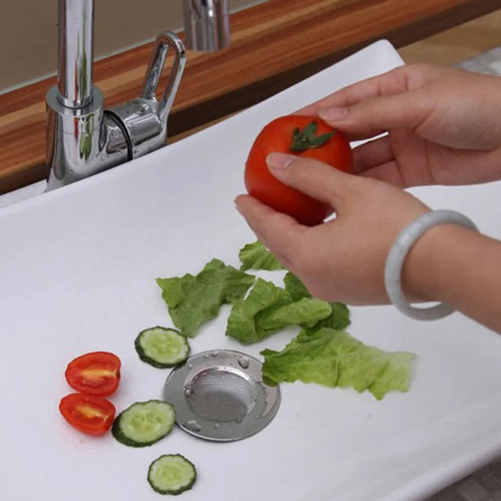 Stainless Steel Bathtub Hair Catcher Stopper Shower Drain Hole Filter Trap Kitchen Metal Sink Strainer Floor Drain TechVisio