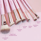 MAANGE 7PCS Makeup Brush Set Foundation Concealer Eyeshadow Makeup Brush for Liquid Cream Soft Dense Cosmetic Makeup Beauty Tool TechVisio