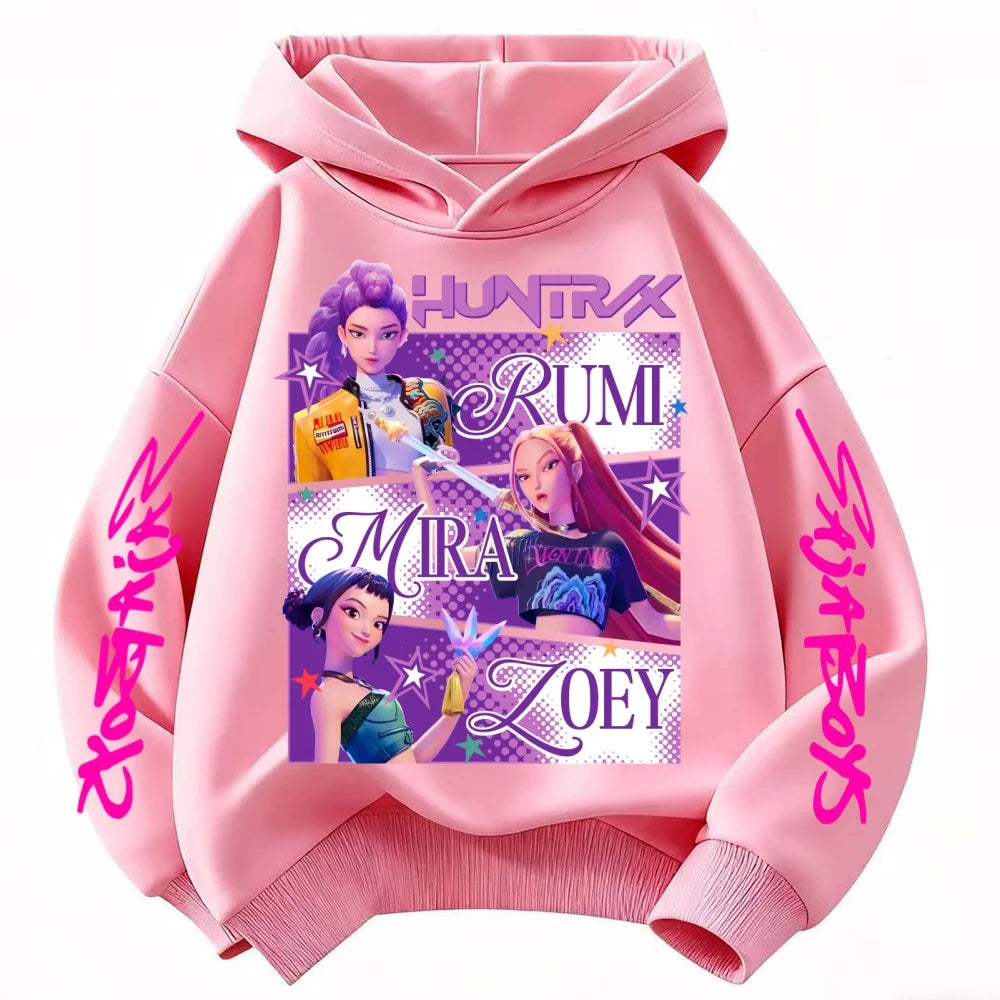 2026 Fall Magic Fantasy Hoodie for Girls Boys Cute Princess Style Pullover Sweatshirt Trendy Korean Style Daily Casual Wear TechVisio