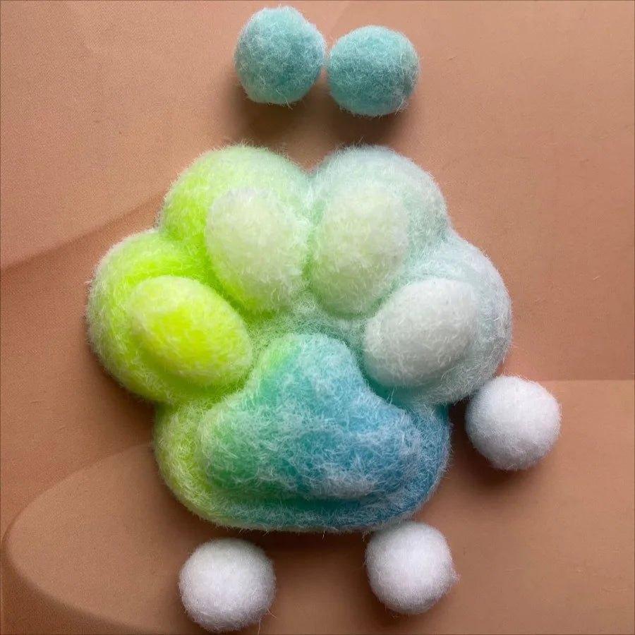 New Cat Paw Mochi Taba Squishy Fidget Toy Cute Cat Paws Toys Slow Rebound Decompression Toy Super Soft Reduce Stress Toy Gifts ﻿ TechVisio