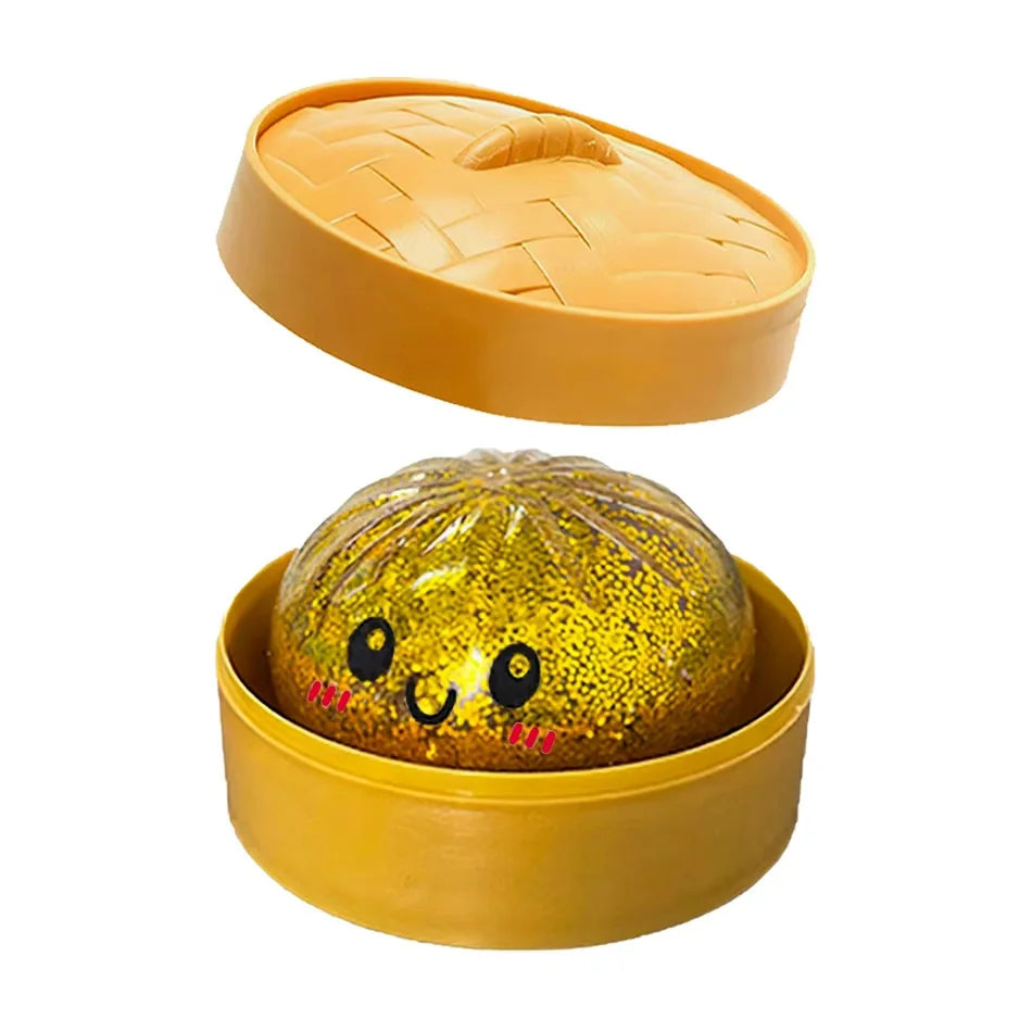 Squishy Anti-Stress Bao Ravioli – Fidget Toy TPR, Slow Rising