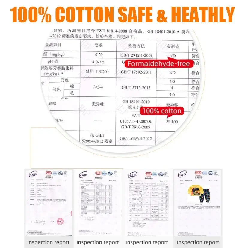 Kids Clothes Children Sets Children's Clothing Boys Girls CottonAutumn winter Clothing Pants Sleepwear Underwear Christmas Gift TechVisio