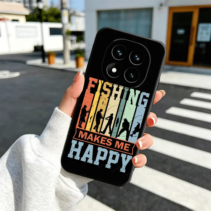 Xiaomi Redmi Note Pêche Nash Fishing Hülle – Weiches TPU Silikon, Redmi Note 10 bis 15 Pro