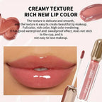 Mirror Pearl Lip Gloss Waterproof Long Lasting Moisturizing Lipstick Shine Glitter Lip Gloss Women Makeup Cosmetic TechVisio