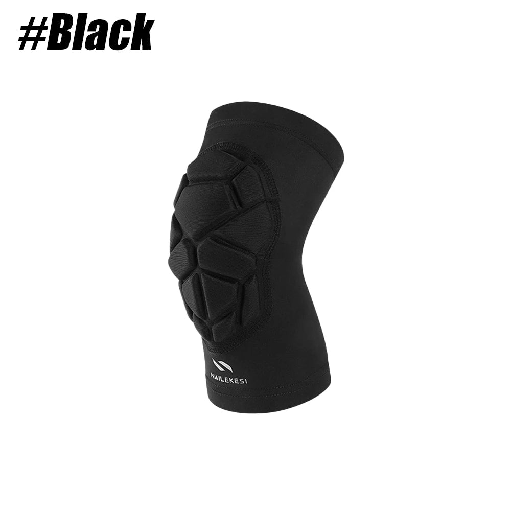 Genouillères de Compression Sport EVA Anti-Glisse Respirantes – 3 Coloris 4 Tailles TechVisio