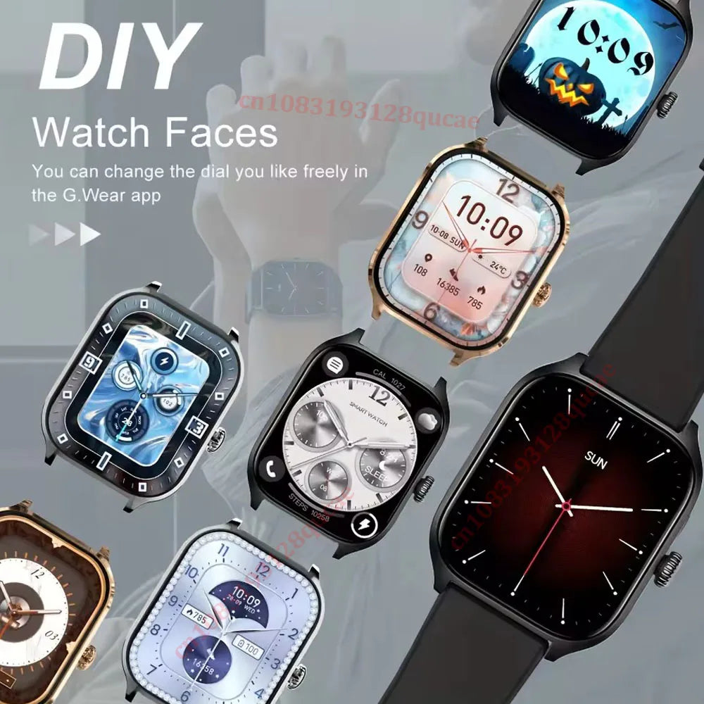 Montre Connectée Ola Esporte – Écran 2,01" | Appels BT5.0 | Suivi Santé