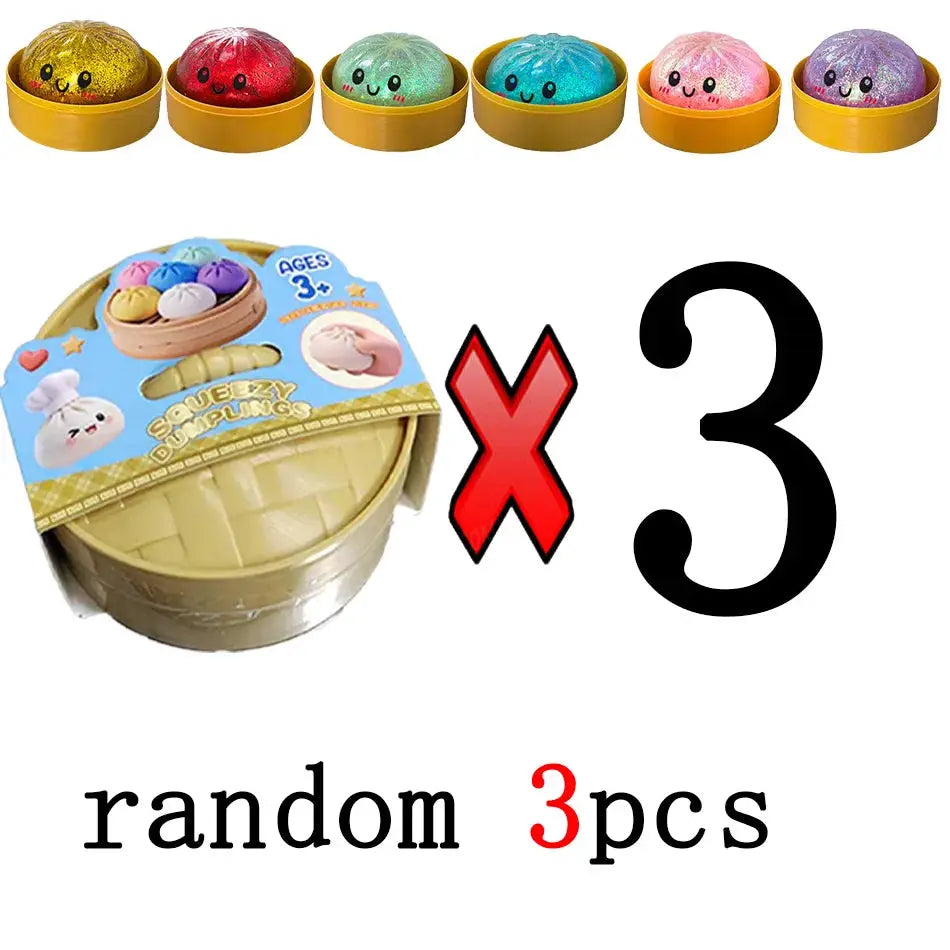 Squishy Anti-Stress Bao Ravioli TechVisio