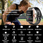 Montre Connectée DESERTCAT – Écran 1,83" | BT5.2 | Suivi Santé TechVisio