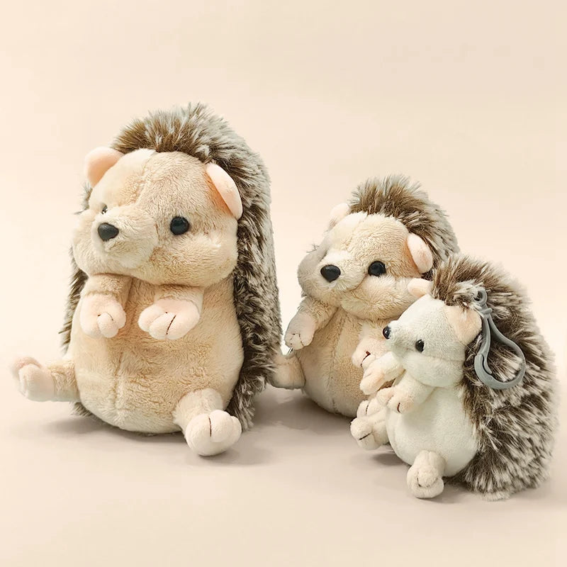 Adorable Hedgehog Plush Toy Stuffed Animal Sleeping Companion Doll for Room Decor Cute Birthday Gift TechVisio