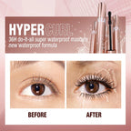 O.TWO.O Mascara Waterproof 4D Silk Fiber Curling Volume Lashes Thick Lengthening  Nourish Eyelash Extension High Quality Makeup TechVisio
