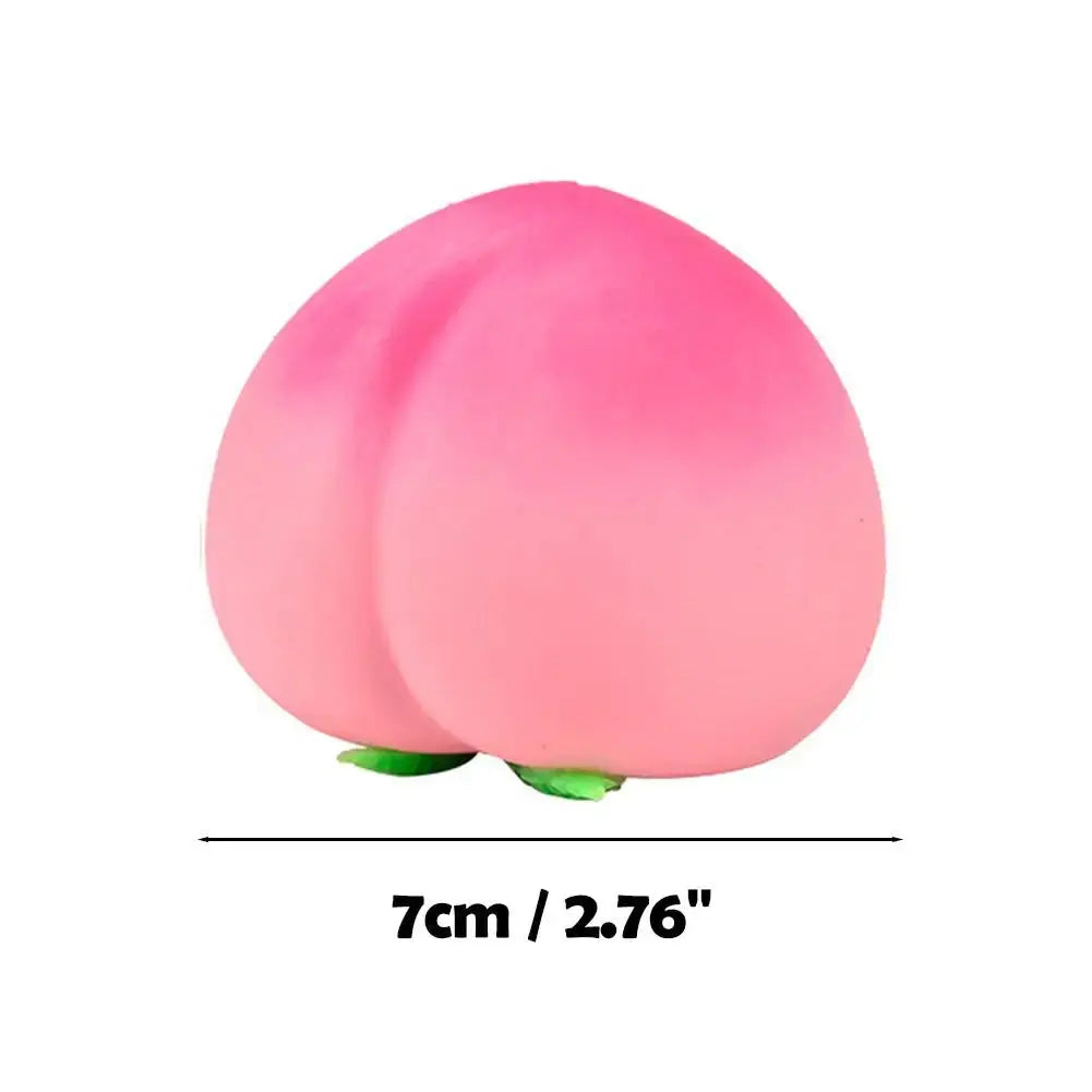 Pêche Squishy Anti-Stress Kawaii 7cm – TPR Rebond Lent, Cadeau Enfants & Adultes TDAH TechVisio