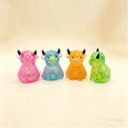 Cute Maltose Squishy Glitter Highland Cow Squeeze Toys Soft Animal Slow Rising Anti Stress Relieve Anxiety Sensory Fidget Toy TechVisio