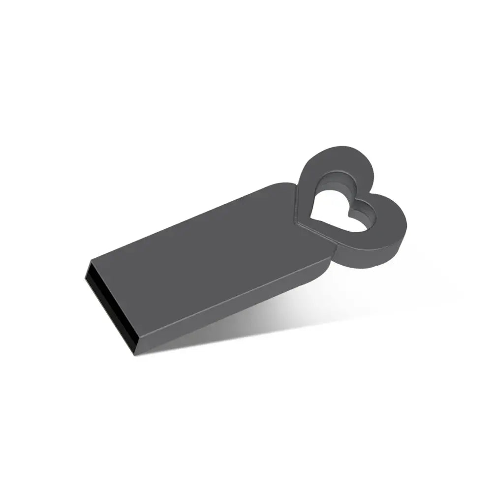 Clé USB Métallique KFHIREW – 4G à 128G, Haute Vitesse, Waterproof, Argent/Or/Rose/Gun TechVisio